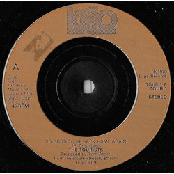 The Tourists So Good To Be Back Home Again USED VINYL 7INCH 45 RPM SINGLE