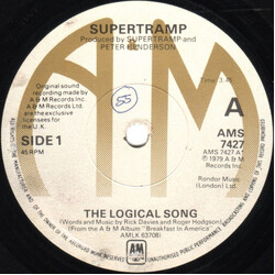 Supertramp The Logical Song USED VINYL 7INCH 45 RPM SINGLE