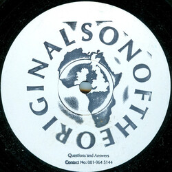 Son Of The Original Questions And Answers USED VINYL 12INCH 45 RPM WHITE LABEL