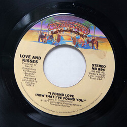 Love & Kisses I Found Love (Now That I've Found You) / Accidental Love USED VINYL 7INCH 45 RPM SINGLE