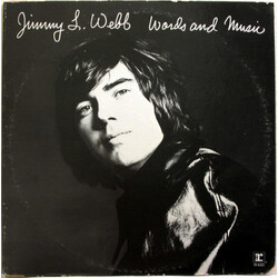 Jimmy Webb Words And Music Vinyl LP USED