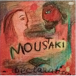 Georges Moustaki Déclaration Vinyl LP USED