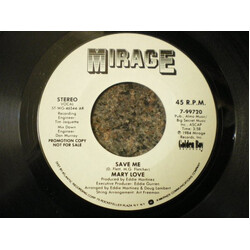Mary Love Save Me USED VINYL 7INCH 45 RPM PROMO STEREO