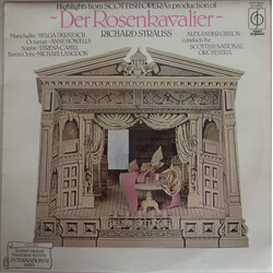 Richard Strauss / Alexander Gibson / Royal Scottish National Orchestra Highlights From Scottish Opera's Production Of Der Rosenkavalier Vinyl LP USED