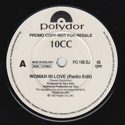 10cc Woman In Love USED VINYL 7INCH SINGLE 45 RPM PROMO