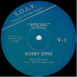 Bobby Jonz Special / I Don't Want To Be In Love Today USED VINYL 12INCH
