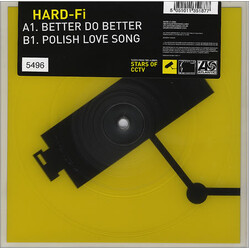Hard-Fi Better Do Better USED VINYL 7INCH 45 RPM SHAPE SINGLE LIMITED EDITION NUMBERED PICTURE DISC