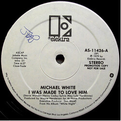 Michael White (2) I Was Made To Love Him / Rikki, Don't Lose That Number VINYL 12" USED