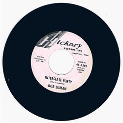 Bob Luman Interstate Forty USED VINYL 7INCH 45 RPM SINGLE PROMO
