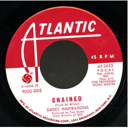 The Sweet Inspirations Chained USED VINYL 7INCH SINGLE PROMO