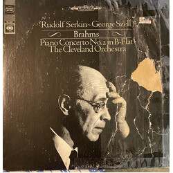 Johannes Brahms / Rudolf Serkin / George Szell / The Cleveland Orchestra Piano Concerto No. 2 In B-Flat Vinyl LP USED