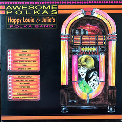 Happy Louie & Julcia Orchestra Awesome Polkas Vinyl LP USED