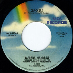 Barbara Mandrell Crackers USED VINYL 7INCH 45 RPM SINGLE