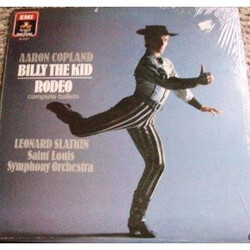 Aaron Copland / Leonard Slatkin / Saint Louis Symphony Orchestra Billy The Kid / Rodeo Vinyl LP USED