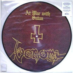 Venom (8) At War With Satan Vinyl LP USED
