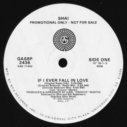 Shai (3) If I Ever Fall In Love USED VINYL 12INCH 33 S RPM PROMO