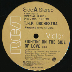 THP Orchestra / Wayne St. John Fightin' On The Side Of Love USED VINYL 12INCH 45 RPM SINGLE