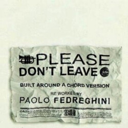 Paolo Fedreghini Please Don't Leave VINYL 12" USED