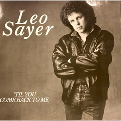 Leo Sayer Till You Come Back To Me Vinyl 12" USED