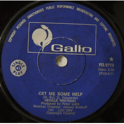 Neville Whitmill / The Square Set Get Me Some Help / Have Mercy On Me USED VINYL 7INCH 45 RPM SINGLE