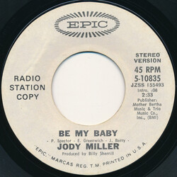 Jody Miller Be My Baby USED VINYL 7INCH 45 RPM PROMO STYRENE STEREO MONO