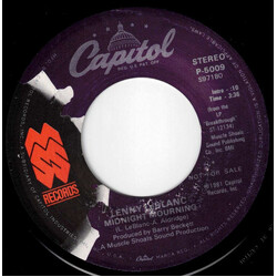 Lenny LeBlanc Midnight Mourning USED VINYL 7INCH 45 RPM PROMO