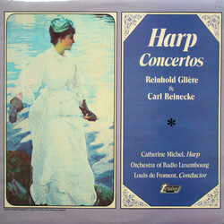 Reinhold Glière / Carl Reinecke / Catherine Michel / Orchestra Of Radio Luxembourg / Louis de Froment Harp Concertos Vinyl LP USED