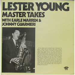 Lester Young Master Takes With Earle Warren & Johnny Guarnieri Vinyl LP USED