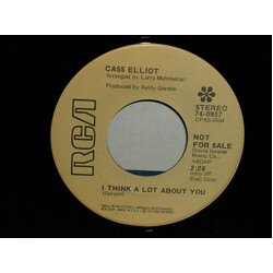 Cass Elliot I Think A Lot About You USED VINYL 7INCH 45 RPM SINGLE PROMO STEREO