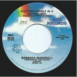 Barbara Mandrell Sleeping Single In A Double Bed USED VINYL 7INCH 45 RPM SINGLE REISSUE