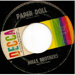 The Mills Brothers Paper Doll / I'll Be Around USED VINYL 7INCH 45 RPM REISSUE