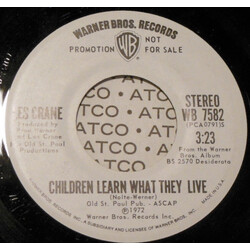 Les Crane Children Learn What They Live USED VINYL 7INCH PROMO STEREO MONO