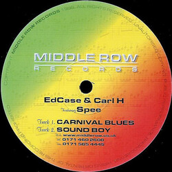 Ed Case / Carl H / Spee Carnival Blues / Sound Boy VINYL 12" USED