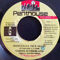 Nadine Sutherland Dancehall Nice Again USED VINYL 7INCH 45 RPM REISSUE