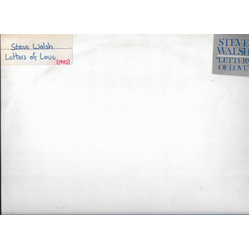 Steve Walsh (4) Letters Of Love USED VINYL 12"