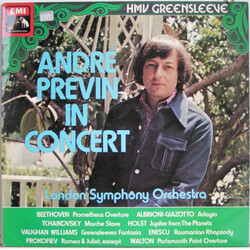 André Previn / The London Symphony Orchestra André Previn In Concert Vinyl LP USED