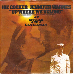 Joe Cocker / Jennifer Warnes Up Where We Belong USED VINYL 7INCH 45 RPM SINGLE STEREO