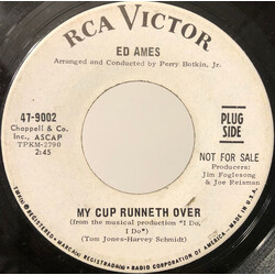 Ed Ames My Cup Runneth Over USED VINYL 7INCH 45 RPM PROMO