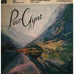 Edvard Grieg / Münchner Symphoniker / Karl Winter Peer Gynt Suite Vinyl LP USED