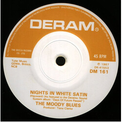 The Moody Blues Nights In White Satin USED VINYL 7INCH 45 RPM SINGLE