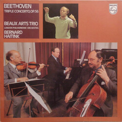 Ludwig van Beethoven / Beaux Arts Trio / The London Philharmonic Orchestra / Bernard Haitink Triple Concerto, Op. 56 Vinyl LP USED