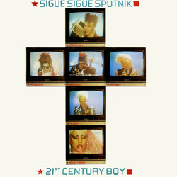 Sigue Sigue Sputnik 21st Century Boy USED VINYL 7INCH 45 RPM SINGLE STEREO