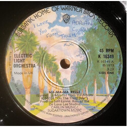Electric Light Orchestra Ma-Ma-Ma Belle USED VINYL 7INCH 45 RPM