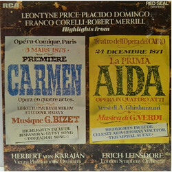 Georges Bizet Highlights from Carmen / Aida Vinyl LP USED