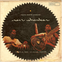 Ravi Shankar India's Master Musician Vinyl LP USED