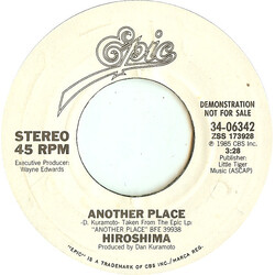 Hiroshima (3) Another Place USED VINYL 7INCH SINGLE PROMO