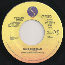 Depeche Mode Shake The Disease USED VINYL 7INCH 45 RPM SINGLE PROMO