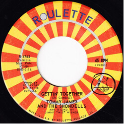Tommy James & The Shondells Gettin' Together / Real Girl USED VINYL 7INCH 45 RPM SINGLE