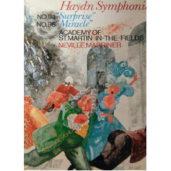 Joseph Haydn / The Academy Of St. Martin-in-the-Fields / Sir Neville Marriner Symphonies - Nr. 94 "Surprise” / Nr. 96 "Miracle” Vinyl LP USED