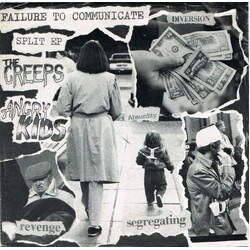 Angry Kids / The Creeps (6) Failure To Communicate USED VINYL 7INCH EP 33 S RPM